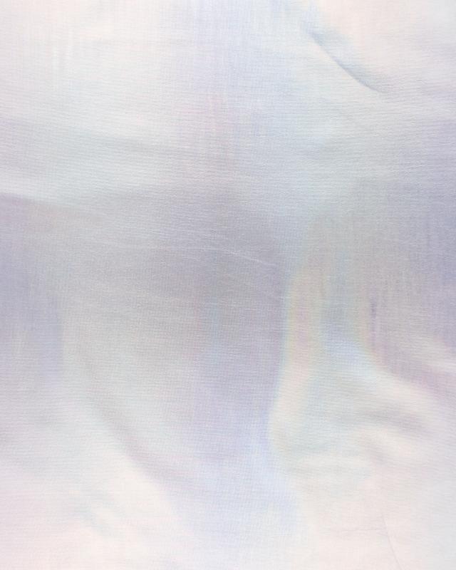 Holographic Lycra Foiled Silver - Tissushop