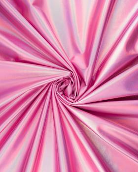 Lycra Laser Holographique Rose Bonbon - Tissushop