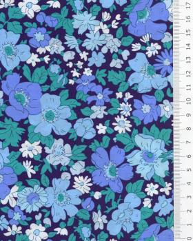 Cotton Popelin Capucine Blue - Tissushop