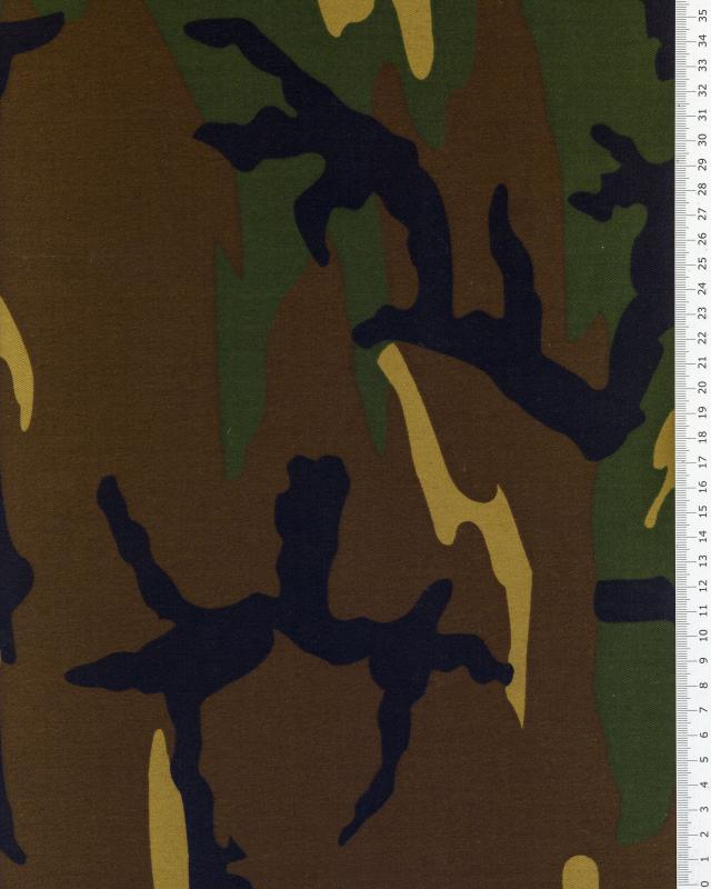 Twill Fabric Camouflage Printed - Tissushop