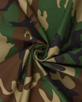 Ripstop Fabric Camouflage Printed - Tissushop