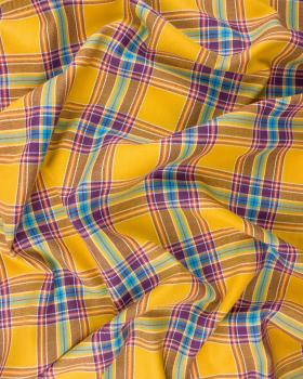 Madras Twill Fabric Yellow - Tissushop