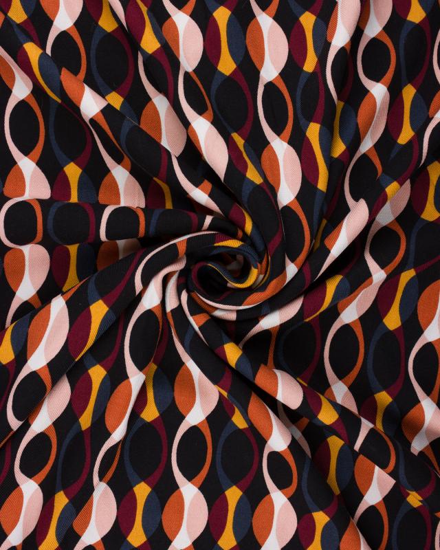 Viscose Annabelle Bordeaux - Tissushop