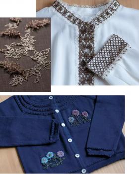 Broderie perlée - Haute couture - Tissushop