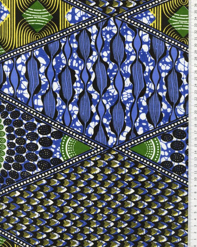 Polynesian Fabric NAHEITI Blue - Tissushop