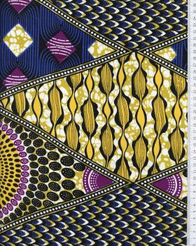 Polynesian Fabric NAHEITI Yellow - Tissushop