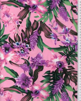 Polynesian Fabric WAIMEA Pink - Tissushop