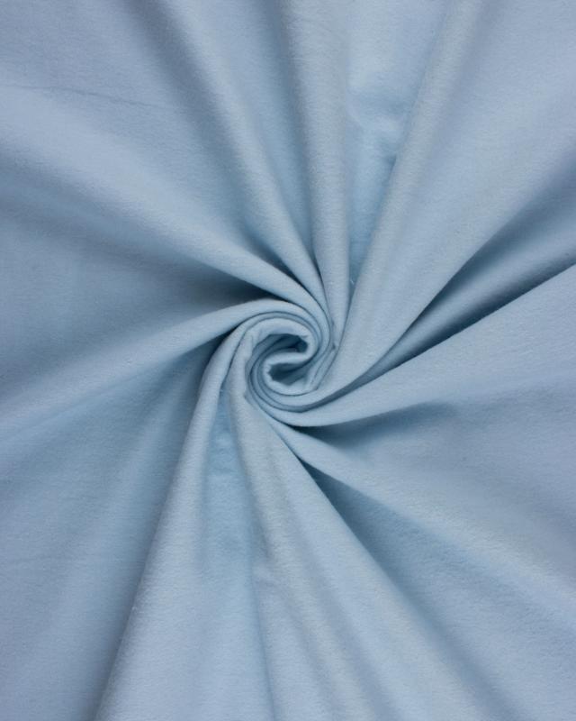 Flanelle Uni Bleu - Tissushop