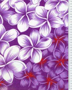 Tissu Polynésien ORAVA Violet - Tissushop