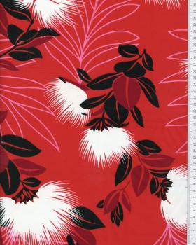 Polynesian Fabric KAEMI Red - Tissushop