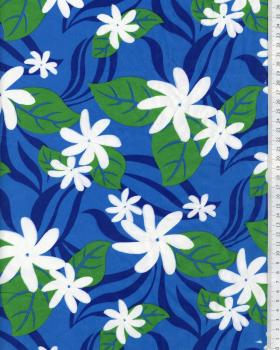 Polynesian Fabric HALOA Blue - Tissushop