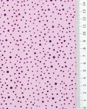 Tulle à paillettes Fuchsia - Tissushop