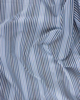 Jeans à rayures bleu - Tissushop