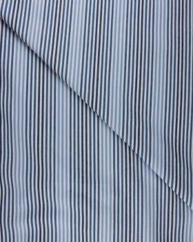 Jeans à rayures bleu - Tissushop