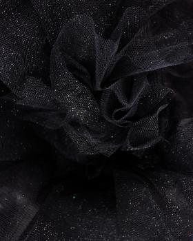 Tulle scintillant Noir - Tissushop