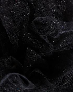Tulle scintillant Noir - Tissushop
