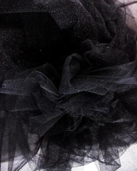 Tulle scintillant Noir - Tissushop
