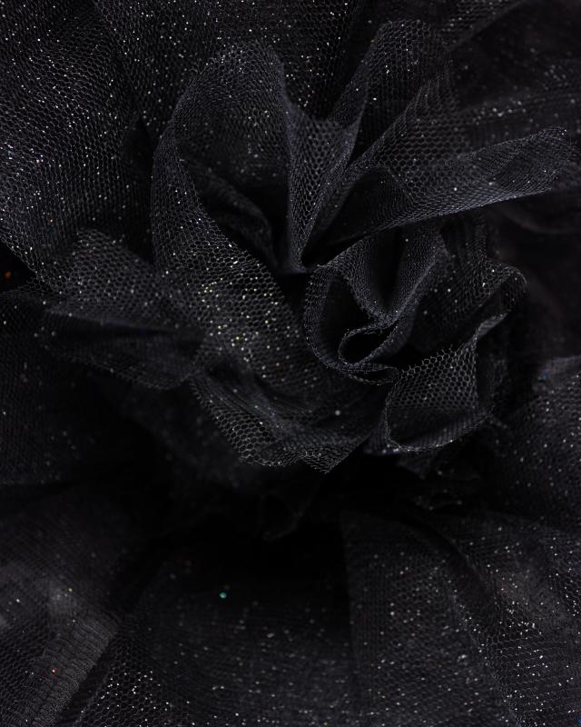 Tulle scintillant Noir - Tissushop