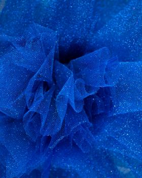 Tulle scintillant Bleu Roi - Tissushop