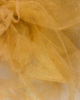 Tulle scintillant Or - Tissushop