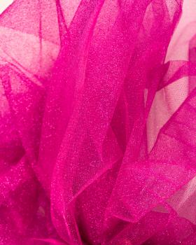 Tulle scintillant Fuchsia - Tissushop