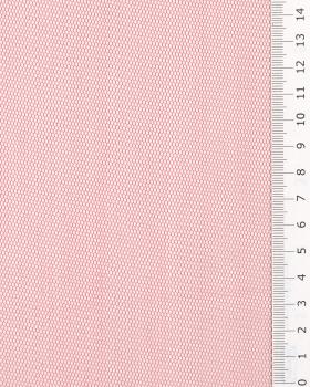 Tulle semi rigide uni Rouge - Tissushop