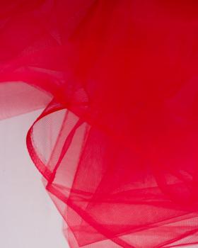Tulle semi rigide uni Rouge - Tissushop