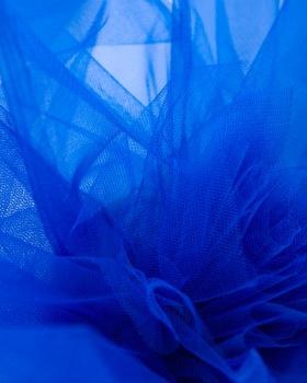 Tulle semi rigide uni Bleu Roi - Tissushop