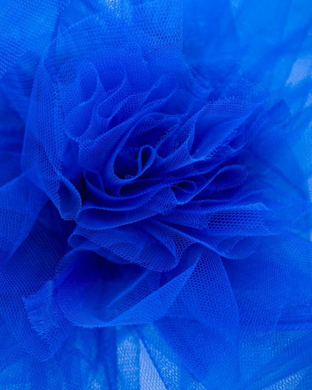 Tulle semi rigide uni Bleu Roi - Tissushop
