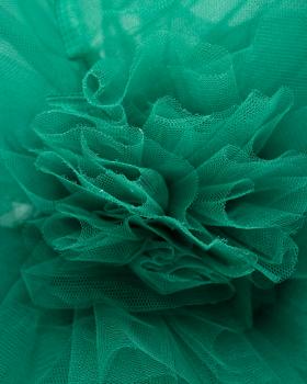 Tulle semi rigide uni Vert Sapin - Tissushop