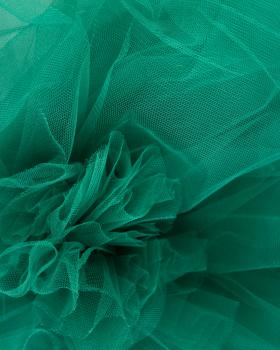 Tulle semi rigide uni Vert Sapin - Tissushop