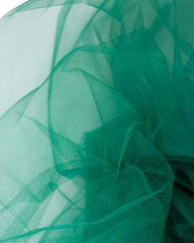 Tulle semi rigide uni Vert Sapin - Tissushop