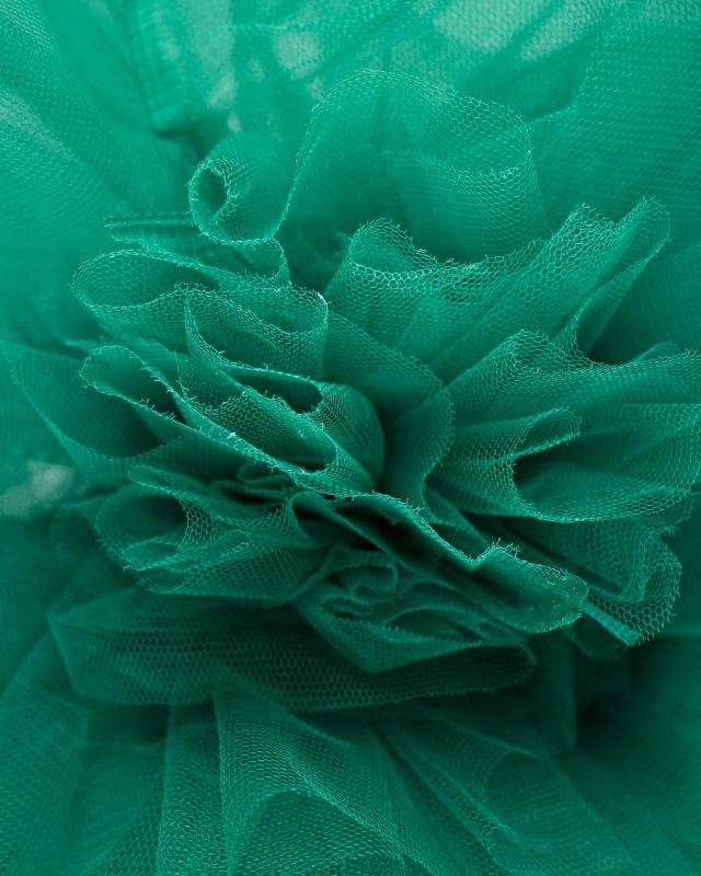 Tulle semi rigide uni Vert Sapin - Tissushop