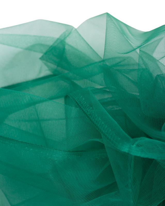 Tulle semi rigide uni Vert Sapin - Tissushop