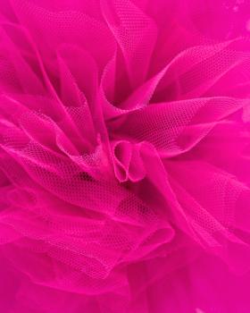 Tulle semi rigide uni Fuchsia - Tissushop