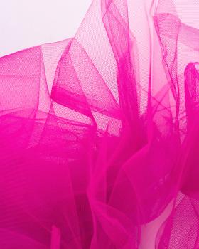 Tulle semi rigide uni Fuchsia - Tissushop