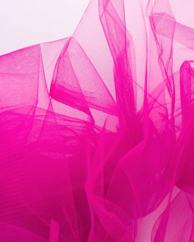 Tulle semi rigide uni Fuchsia - Tissushop