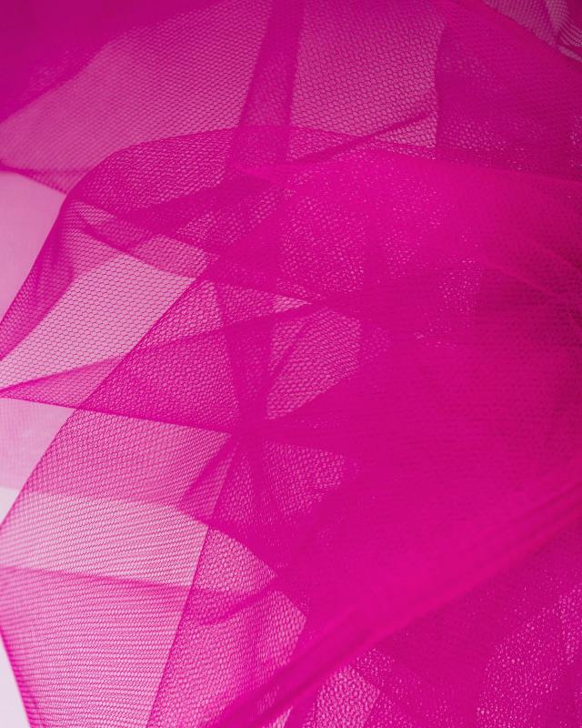 Tulle semi rigide uni Fuchsia - Tissushop