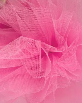 Tulle semi rigide uni Rose Bonbon - Tissushop