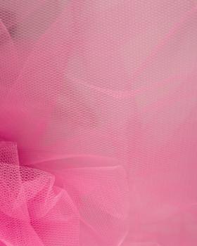 Tulle semi rigide uni Rose Bonbon - Tissushop