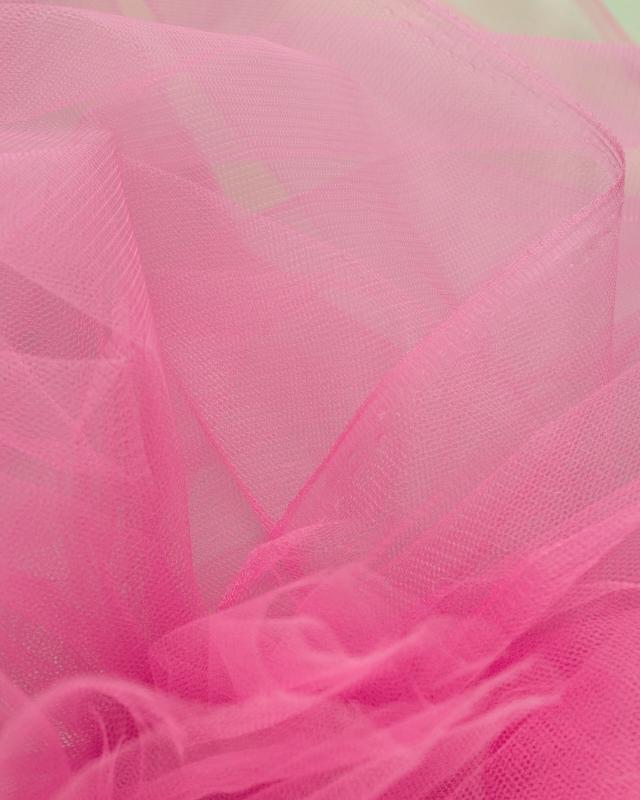 Tulle semi rigide uni Rose Bonbon - Tissushop
