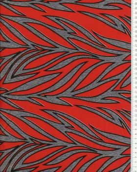 Polynesian Fabric RAITINI Red - Tissushop