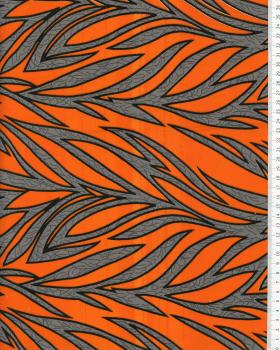 Polynesian Fabric RAITINI Orange - Tissushop