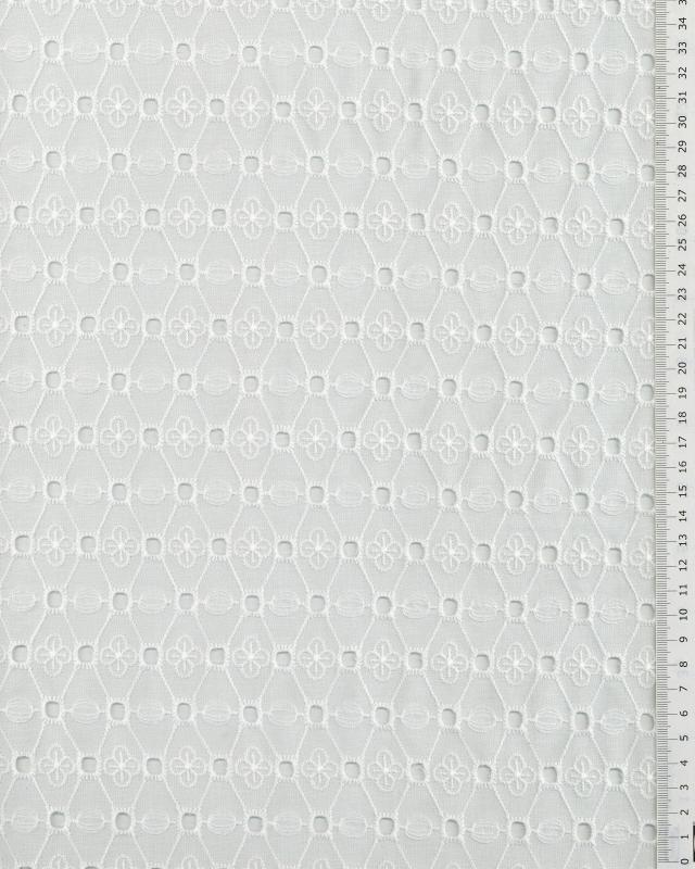 Diamond English Embroidery Ivory - Tissushop