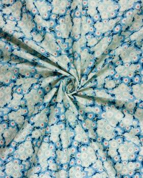 Popeline de coton romy Bleu Ciel - Tissushop