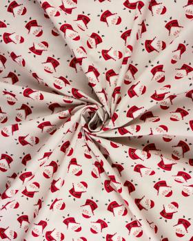 Popeline de coton père noël - Tissushop