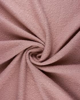 Boucle Swirl Fabric Wool Effect Powder Pink - Tissushop