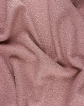 Boucle Swirl Fabric Wool Effect Powder Pink - Tissushop