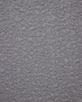 Boucle Swirl Fabric Wool Effect Light Grey - Tissushop