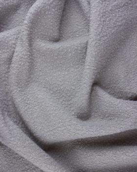 Boucle Swirl Fabric Wool Effect Light Grey - Tissushop
